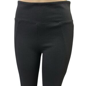 Spanx Assets Black Leg Seam Body Shaping Bodycon Shapewear Legging Womens XL